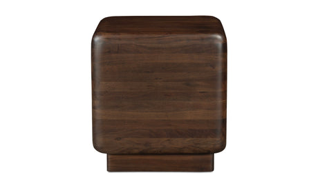 Eton Side Table Dark Brown by Moe's Home at Eve Furniture