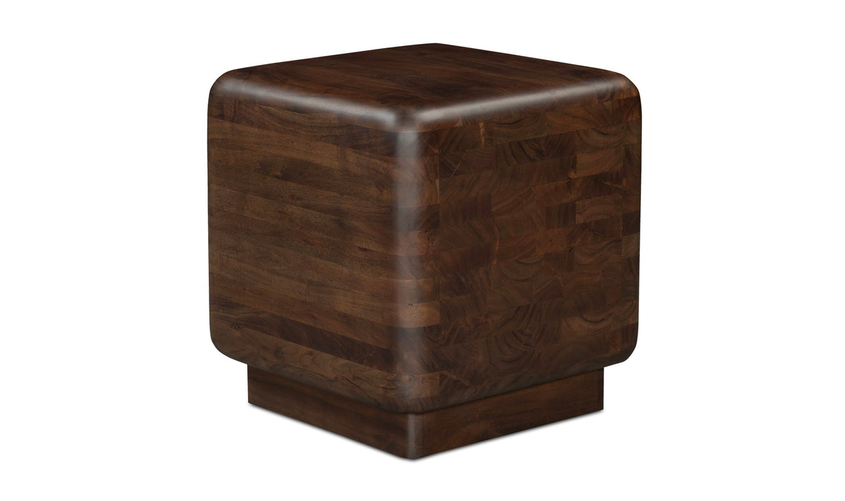 Eton Side Table Dark Brown by Moe's Home at Eve Furniture