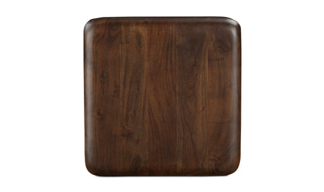 Eton Side Table Dark Brown by Moe's Home at Eve Furniture