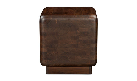 Eton Side Table Dark Brown by Moe's Home at Eve Furniture