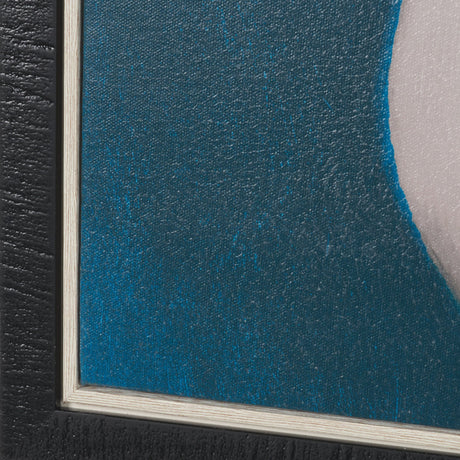 Eucalyptus II by Julianne Marcoux Hand-Embellished Textured Framed Canvas Artwork by Mercana at Eve Furniture