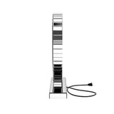 Euston Silver Heart Shape Table Mirror by Coaster at Eve Furniture