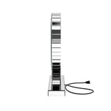 Euston Silver Heart Shape Table Mirror by Coaster at Eve Furniture