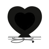Euston Silver Heart Shape Table Mirror by Coaster at Eve Furniture