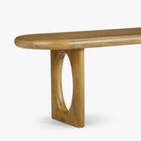 Eva Oak Dining Bench by Co.House Designs at Eve Furniture