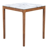 Eva White Counter Table by Zuomod at Eve Furniture