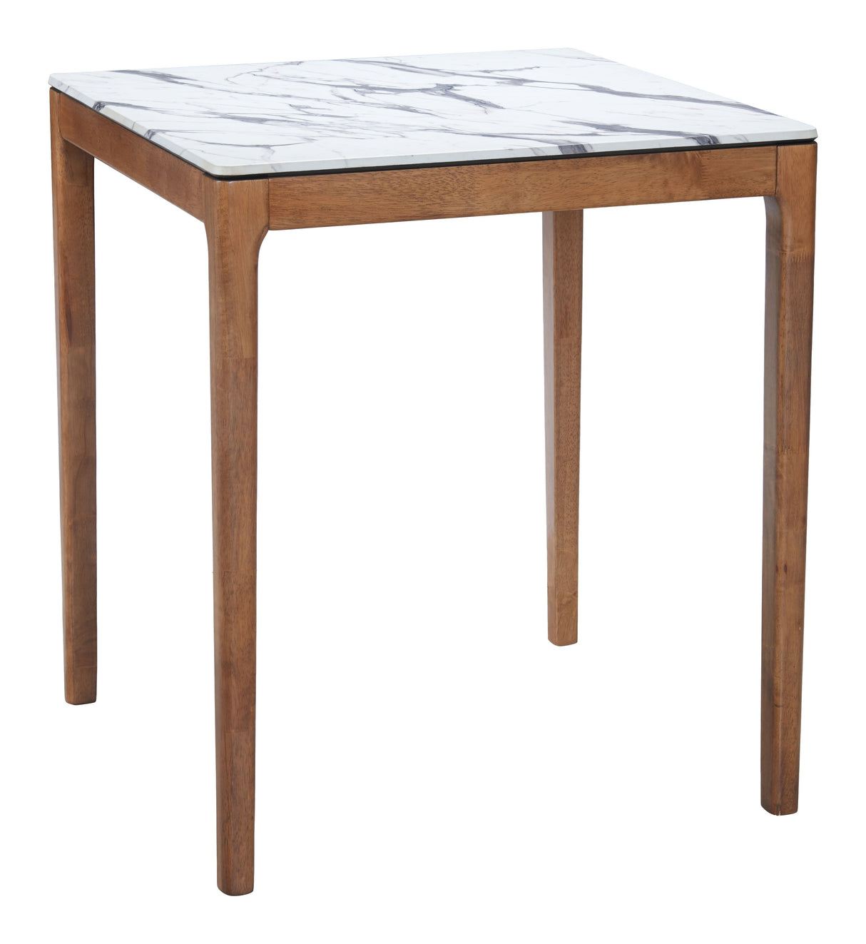 Eva White Counter Table by Zuomod at Eve Furniture