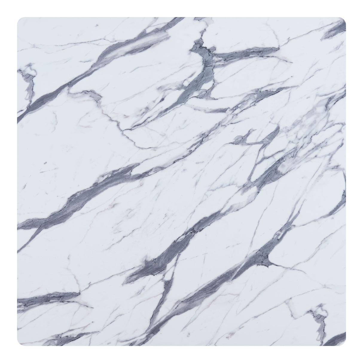 Eva White Counter Table by Zuomod at Eve Furniture