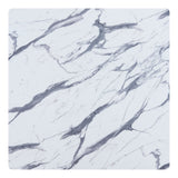 Eva White Counter Table by Zuomod at Eve Furniture