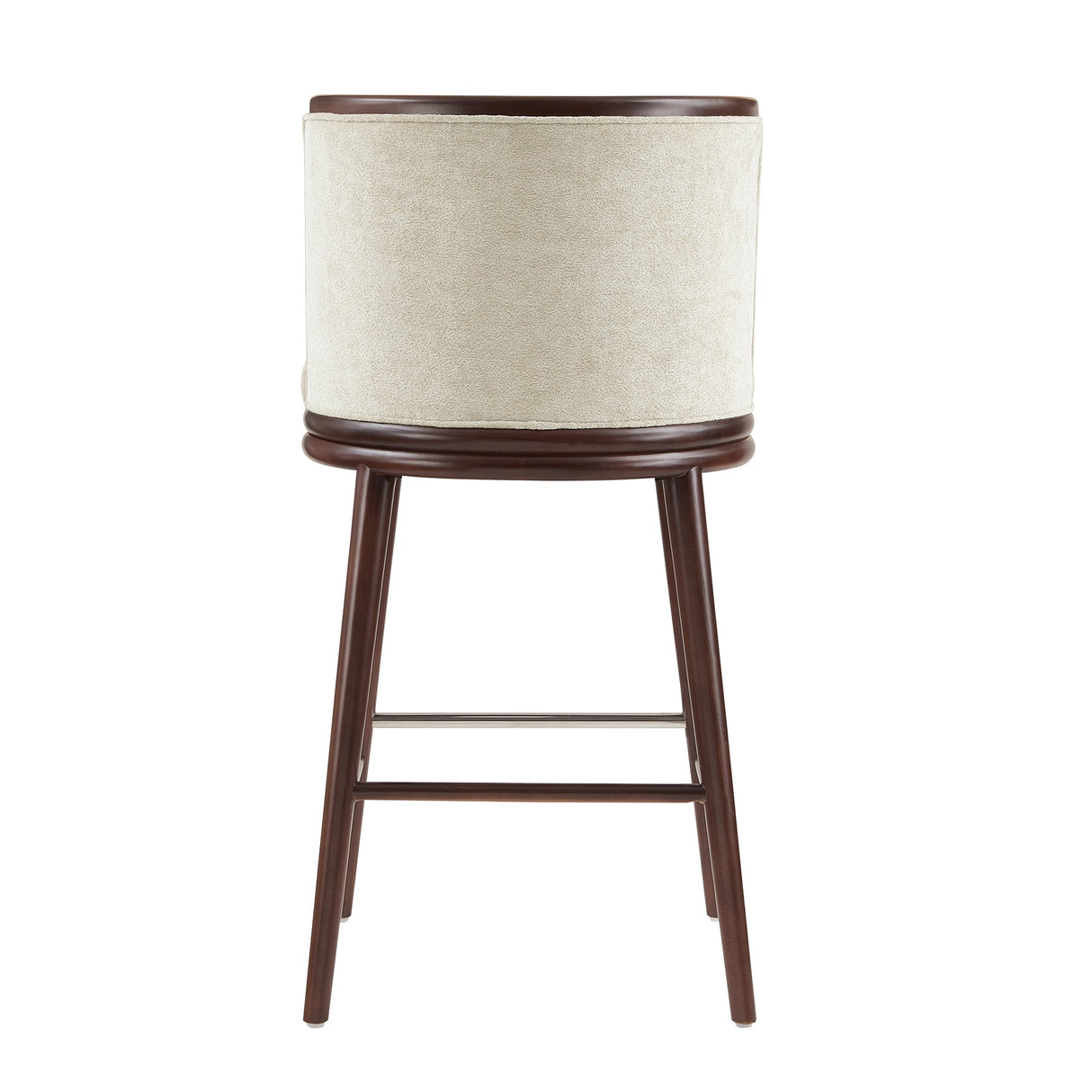 Evalyn Barstool in Cream by Manhattan Comfort at Eve Furniture