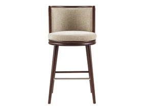 Evalyn Barstool in Natural by Manhattan Comfort at Eve Furniture