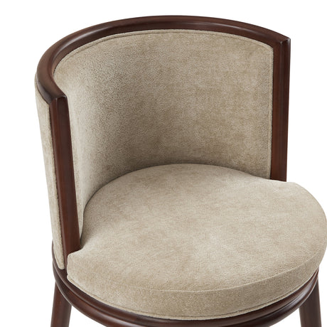 Evalyn Barstool in Natural (set of 2) by Manhattan Comfort at Eve Furniture
