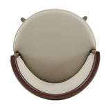 Evalyn Barstool in Stone by Manhattan Comfort at Eve Furniture