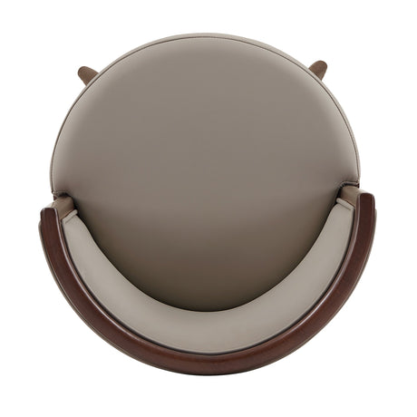 Evalyn Barstool in Taupe by Manhattan Comfort at Eve Furniture