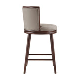 Evalyn Barstool in Taupe (set of 2) by Manhattan Comfort at Eve Furniture