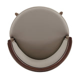 Evalyn Barstool in Taupe (set of 2) by Manhattan Comfort at Eve Furniture