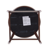 Evalyn Barstool in White by Manhattan Comfort at Eve Furniture