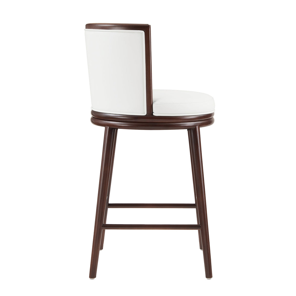 Evalyn Barstool in White (set of 2) by Manhattan Comfort at Eve Furniture