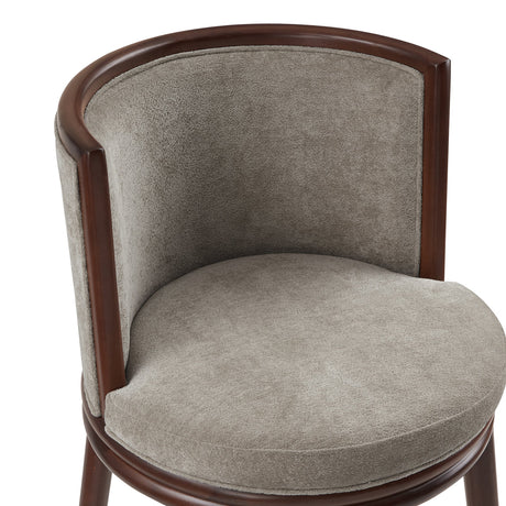 Evalyn Counter Stool in Dove by Manhattan Comfort at Eve Furniture