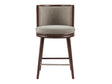 Evalyn Counter Stool in Dove by Manhattan Comfort at Eve Furniture