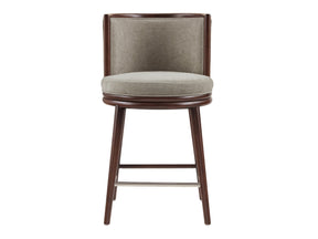 Evalyn Counter Stool in Dove by Manhattan Comfort at Eve Furniture