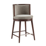Evalyn Counter Stool in Dove (set of 3) by Manhattan Comfort at Eve Furniture