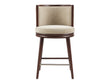 Evalyn Counter Stool in Natural by Manhattan Comfort at Eve Furniture