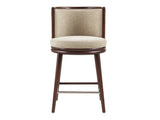 Evalyn Counter Stool in Natural by Manhattan Comfort at Eve Furniture