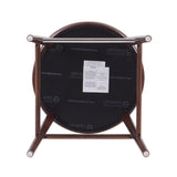 Evalyn Counter Stool in Taupe by Manhattan Comfort at Eve Furniture