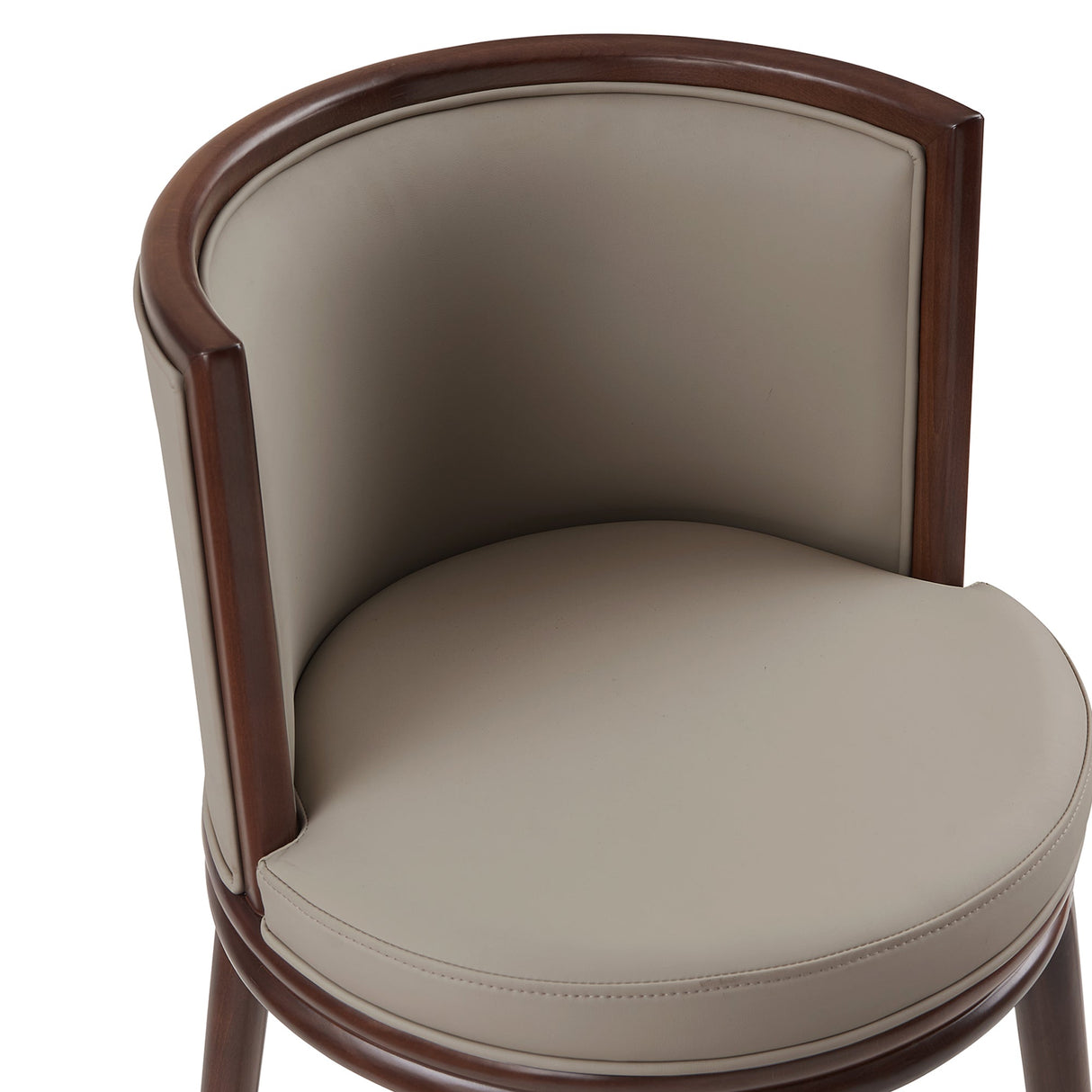 Evalyn Counter Stool in Taupe by Manhattan Comfort at Eve Furniture