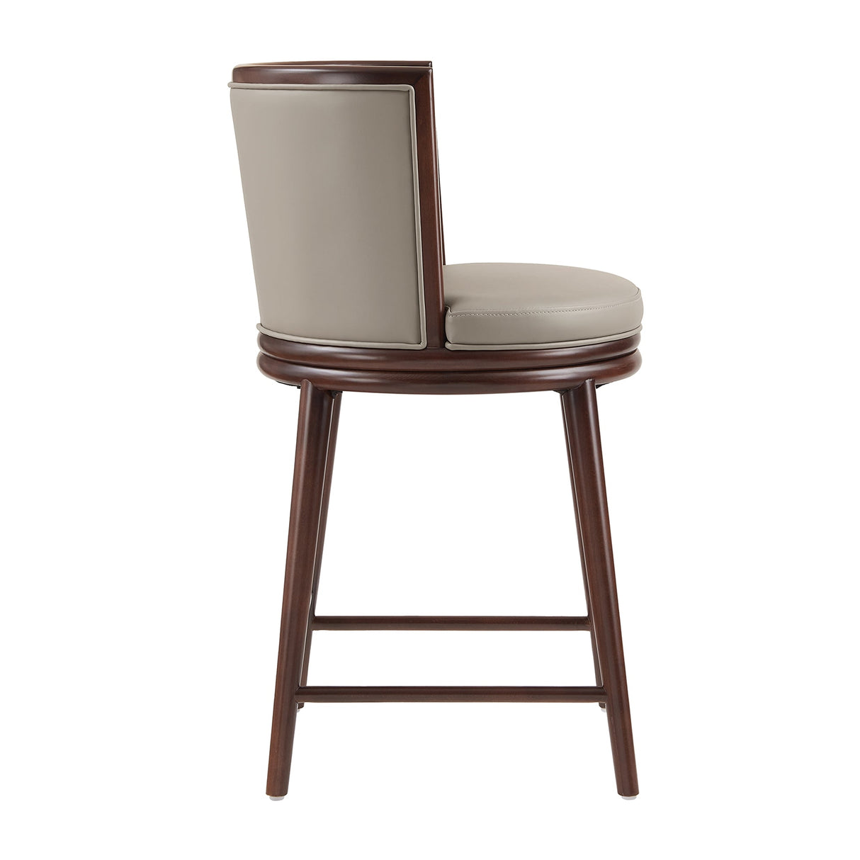 Evalyn Counter Stool in Taupe (set of 2) by Manhattan Comfort at Eve Furniture