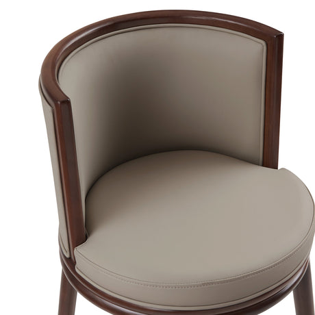 Evalyn Counter Stool in Taupe (set of 3) by Manhattan Comfort at Eve Furniture