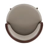 Evalyn Counter Stool in Taupe (set of 3) by Manhattan Comfort at Eve Furniture