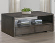 Evan 55″ Coffee Table by Steve Silver at Eve Furniture