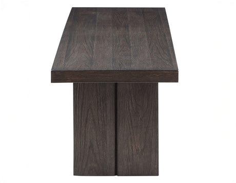 Evan 68″ Wooden Bench by Steve Silver at Eve Furniture