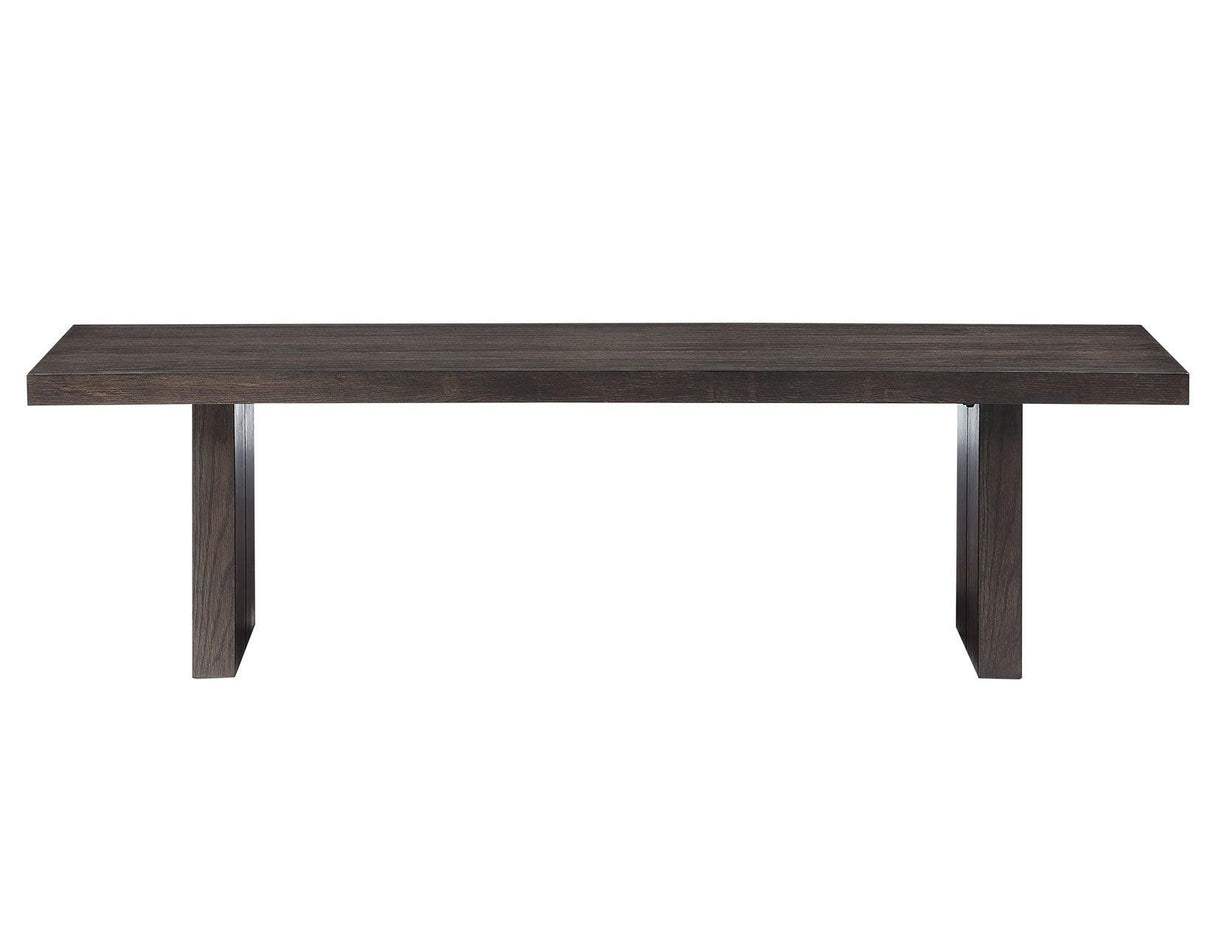 Evan 68″ Wooden Bench by Steve Silver at Eve Furniture