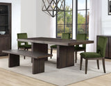 Evan 68″ Wooden Bench by Steve Silver at Eve Furniture