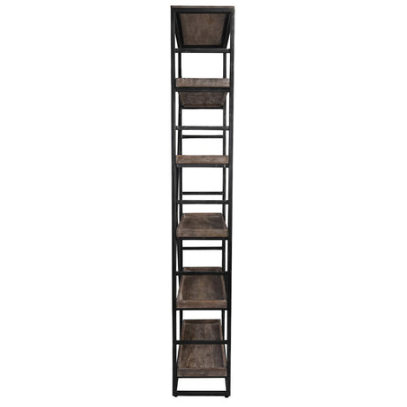 Evan Olive Brown Bookshelf by Classic Home at Eve Furniture