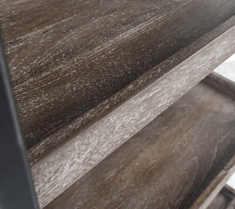 Evan Olive Brown Bookshelf by Classic Home at Eve Furniture