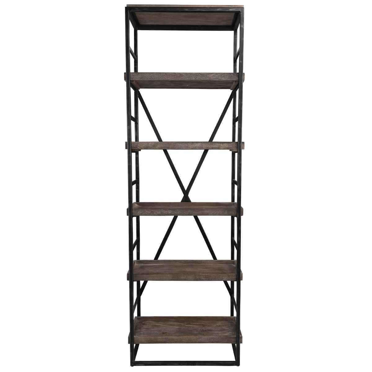 Evan Brown Bookshelf by Classic Home at Eve Furniture