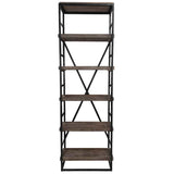 Evan Brown Bookshelf by Classic Home at Eve Furniture