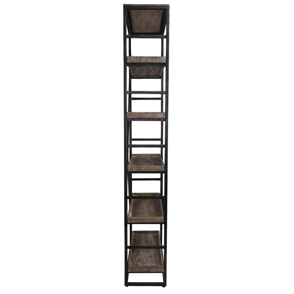 Evan Brown Bookshelf by Classic Home at Eve Furniture