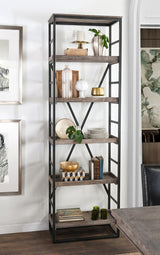 Evan Brown Bookshelf by Classic Home at Eve Furniture