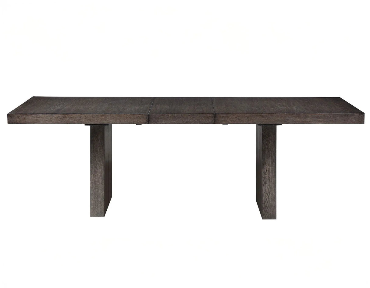 Evan Eggshell/Walnut Brown Dining Room Set by Steve Silver at Eve Furniture