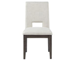 Evan Eggshell/Walnut Brown Dining Room Set by Steve Silver at Eve Furniture