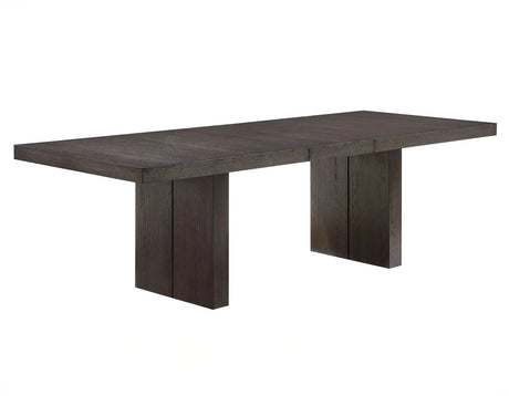 Evan Eggshell/Walnut Brown Dining Room Set by Steve Silver at Eve Furniture