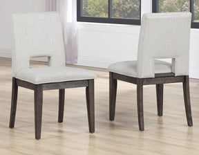 Evan Linen-look Side Chair by Steve Silver at Eve Furniture