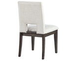 Evan Linen-look Side Chair by Steve Silver at Eve Furniture