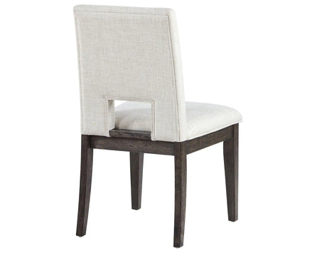 Evan Linen-look Side Chair by Steve Silver at Eve Furniture