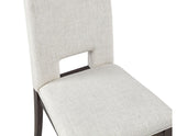 Evan Linen-look Side Chair by Steve Silver at Eve Furniture